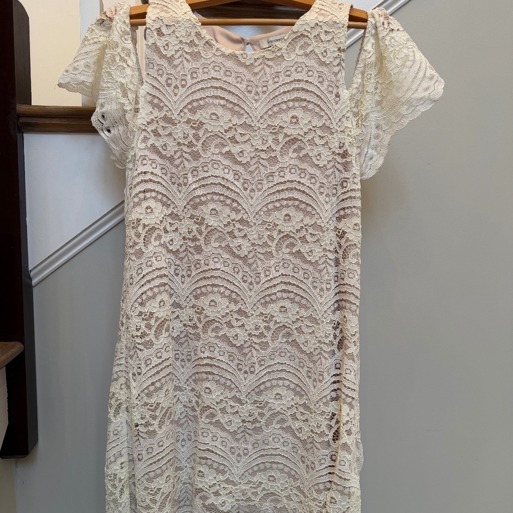 Francesca’s Lace Dress